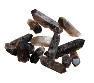 Kwarc Dymny Słupek Surowy