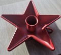 Podstawka świecznik czerwona gwiazda z uchwytem.jpg