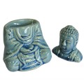 _Kominek Zapachowy Siedzący Budda Niebieski.jpeg