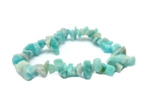 Bransoletka sieczka z Kamienia Amazonit