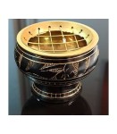 Mosiężny Palnik Kadzielnica do spalania węgla drewna i żywic