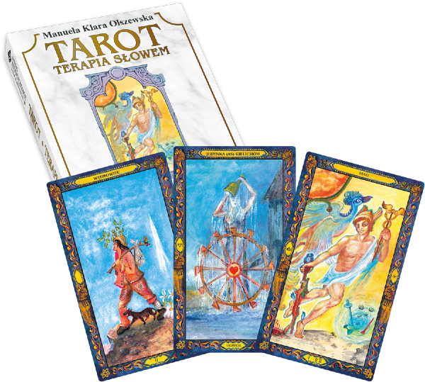 Tarot terapia słowem - 80 kart + książka
