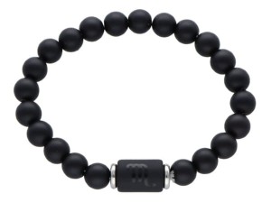 Bransoletka z Kamieni Czarny Agat Skorpion