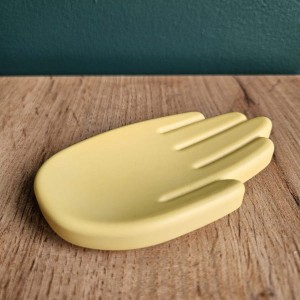 Ceramiczna Podstawka Łapka Żółta