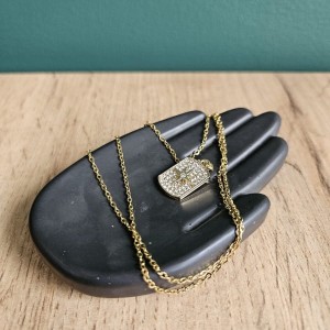 Ceramiczna Podstawka Łapka Czarna