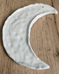 Podstawka ceramiczna Księżyc Biała