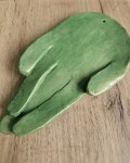 Podstawka ceramiczna Dłoń Zielona
