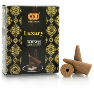 Kadzidełka Raj Backflow stożkowe - Luxury