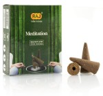 Kadzidełka Raj Backflow stożkowe - Medytacja