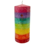 Świeca Chakra 7 kolorów 460 g