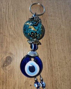 Brelok Oko Proroka na Ochronę Niebieskie