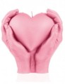 Świeca 3D Hand Love Miłość Różowa.jpg