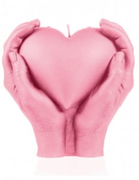 Świeca 3D Hand Love Miłość Różowa.jpg