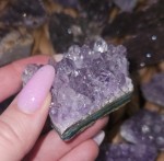 Duża szczotka ametystowa 7-10 cm