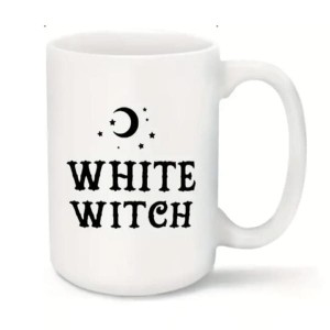 Biały kubek White Witch