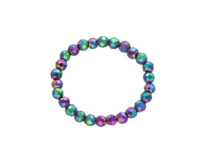 Pierścionek Hematyt Tęczowy 2 mm