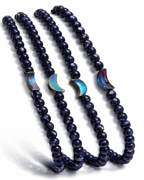 Bransoletka Noc Kairu z Księżycem z Hematytu.jpg