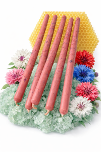 Świeca Programowa Różowa Anielska Miłość 1 szt.