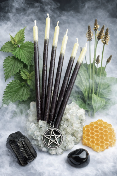 Świeca Programowa Zemsta Wiedźmy Cofająca 1 szt.jpeg