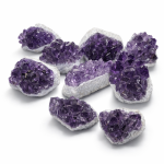 Mała szczotka ametystowa intensywny fiolet