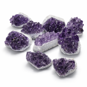 Mała szczotka ametystowa intensywny fiolet