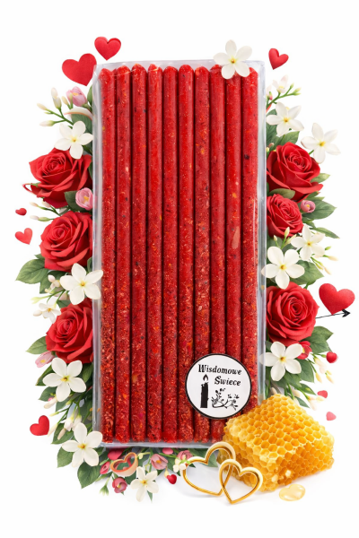 Świece Programowe Czerwone Kwiat Miłości.png