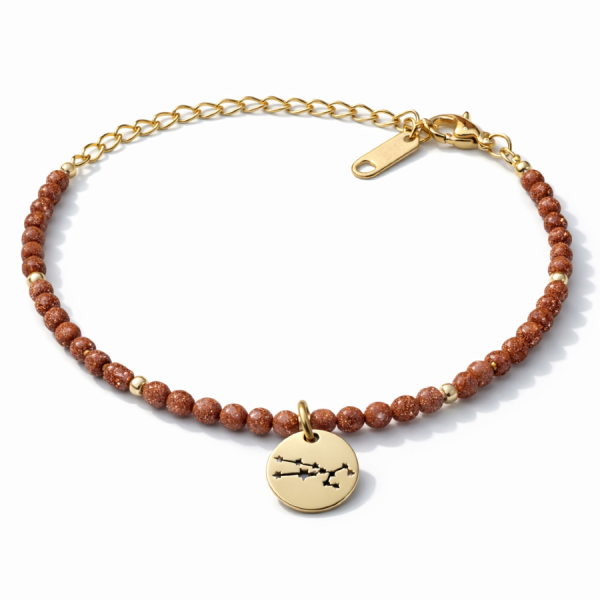 Bransoletka zodiakalna Byk z kamienia Piasek Pustyni _.png