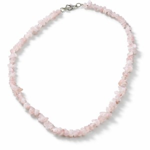 Naszyjnik sieczka Kwarc Różowy