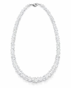 Naszyjnik sieczka Kryształ Górski