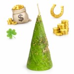 ✨ Zielona Świeca Ziołowa Bogactwo – Obfitość, Przepływ, Finansowa Moc ✨