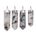 ✨ Zawieszka Sopel z Kamieniem Księżycowym – Intuicja i Przepływ Energii ✨