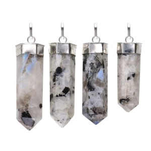 ✨ Zawieszka Sopel z Kamieniem Księżycowym – Intuicja i Przepływ Energii ✨