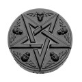 Świeca 3D Pentagram Czarna Metaliczna_.jpg